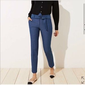 Slim tie waist pencil pants Marisa Fit 4p